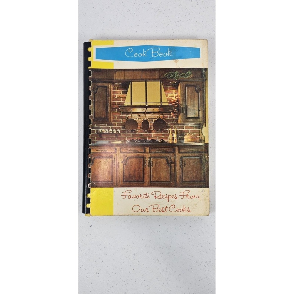Vintage Spiral Cookbook Favorite Recipes From Our Best Cooks Kitchen Guide